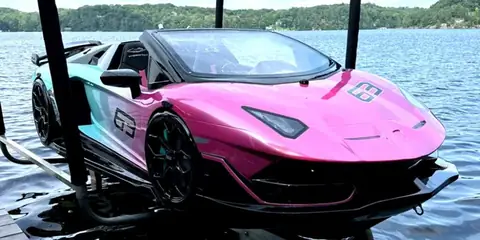 This “Lamborghini” Runs on Water, Not Roads, and Sold for $50K